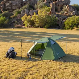 Намет тримісний Naturehike Bleik Series Tent CNK2550WS038, зелений - мініатюра 3