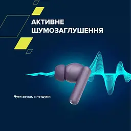 Навушники Canyon TWS headset OnGo TWS-10 ANC+ENC Beige (CNS-TWS10BG) - мініатюра 10