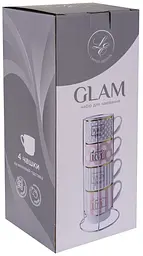 Набір кухлів Limited Edition Glam 4 шт. (B248-T2005) - мініатюра 6