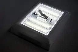 Світильник настінний світлодіодний на батарейках 4 LED модуля лід ліхтар нічник - мініатюра 9