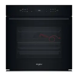 Whirlpool Духовий шафа Whirlpool електричний, 73л, A+, дисплей, конвекція, піроліз, телескопічні напрямні, чорний