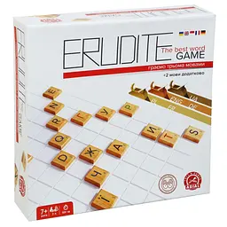 Настільна гра ERUDITE Arial 910466 три мови