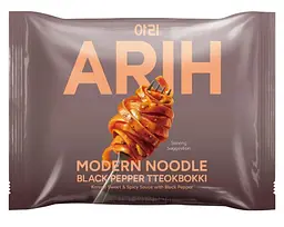 Локшина ARIH Modern Noodles Black Pepper Tteokbokki 140г