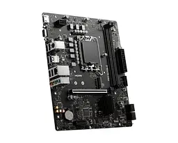 MSI Материнська плата PRO H610M-E s1700 H610 2xDDR5 HDMI D-Sub mATX - мініатюра 2