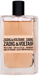 Оригінал Zadig & Voltaire This is Her! Vibes of Freedom Тестер 100 мл Парфумована вода - мініатюра 1