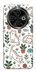 TPU чохол Demsky Cats pattern для TECNO Spark 30C