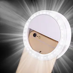 Світлодіодне кільце для селфи Primo XJ-01 Selfie підсвічування White - мініатюра 4