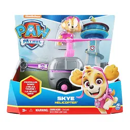 Набір Spin Master Paw Patrol Базовий автомобіль з фігуркою Скай сірий (SM16775/9931) - мініатюра 2