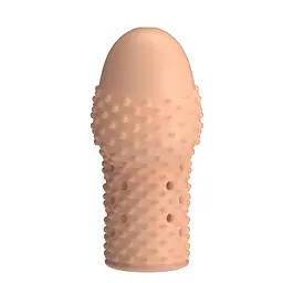 Насадка на пеніс Pretty Love Penis Sleeve Becks, 8 см (тілесний) - мініатюра 4