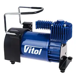 Компресор автомобільний Vitol 10Атм 50л/хв 276Вт із зажимами АКБ(К-55)