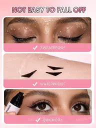 SHEGLAM Insta-Wing Heart Stamp Eyeliner двостороння підводка для очей - мініатюра 3