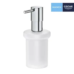 Дозатор для рідкого мила без тримача Grohe QuickFix Start 41188000, Білий - мініатюра 3