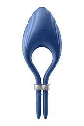 Ерекційне віброкільце-ласо Satisfyer Duelist Blue, 10 режимів, потужний мотор - мініатюра 2