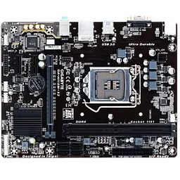 Материнська плата Gigabyte GA-H110M-S2 LGA 1151v1 (GA-H110M-S2) Б/В - мініатюра 2