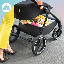 Універсальна коляска 2 в 1 Kinderkraft Nea Platinum Grey (KSNEA000GRY2000) - мініатюра 18