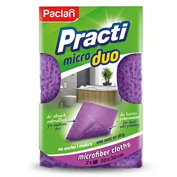 Ганчірка з мікрофібри Paclan Practi, 2 шт.