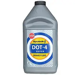 Гальмівна рідина Sputnik DOT-4, 1 л
