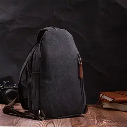 Текстильна сумка Vintage з ущільненою спинкою через плече 19.5х29х8 см sum0028961 - мініатюра 10