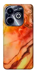 Чохол Demsky Червоний корал мармур для Infinix Hot 40i