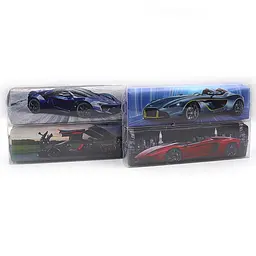 Пенал Sportcar, PVC, 20x6x4 см, 2372P (В асортименті) - мініатюра 2