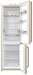 Холодильник Gorenje NRK611CLI комбі 185 см 325 л А+ NoFrost Plus FreshZone слонова кістка (NRK611CLI) - мініатюра 2