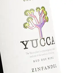 Вино Yucca Zinfandel Red California червоне сухе 0.75 л - мініатюра 3