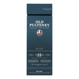 Віскі Old Pulteney 15 yo, подарункова кробка, 46%, 0,7 л - мініатюра 4