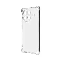 Прозрачный чехол для TECNO Spark 20 Pro+ (KJ7) с защитой камеры и усиленными бортами, тонкий, силиконовый, бесцветный, ударопрочный, противоударный бампер с закрытой камерой, ArmorStandart (ARM75506)