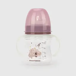 Пляшка антиколікова Canpol Babies 35/236_pin Easystart Sleepy Koala з широким отвором 120 мл Рожевий