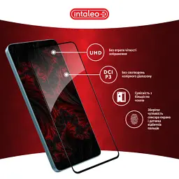 Скло захисне Intaleo Full Glue Xiaomi Redmi Note 13 Pro Plus 5G Black (1283126583933) - мініатюра 4