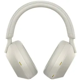 Навушники бездротові Sony WH-1000XM5 повнорозмірні (WH1000XM5S.CE7) сріблясті - мініатюра 5