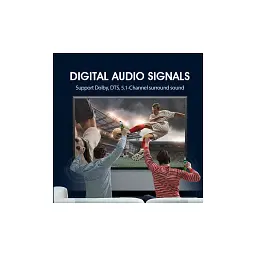 Кабель мультимедійний 1xRCA M to 1xRCA M 2.0m digital black Vention (VAB-R09-B200) - мініатюра 5