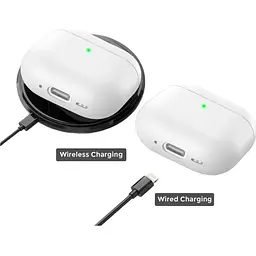 Чохол AhaStyle Ultra-Thin Colorful Silicone Case для Airpods 4 White [CP-WG172-WE] [133831] - мініатюра 3
