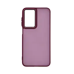 Противоударный чехол для Samsung Galaxy A26 5G, Frame, бордовый, панель-накладка, термополиуретан TPU + поликарбонат PC, защита всего корпуса, защита кнопок и камеры, устойчив к деформациям, ArmorStandart (ARM84809)