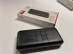 Портативна батарея XO PR188 20000 mAh PD20W + QC 3.0 22.5W Black - мініатюра 2