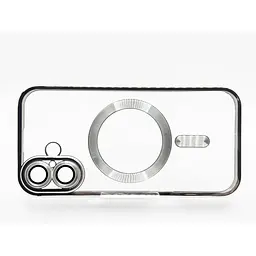Чохол-накладка BeCover TPU Chrome Case (MagSafe) для Apple iPhone 16 Plus Silver (712078) - мініатюра 4