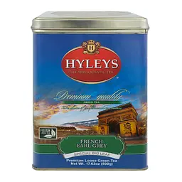 Чай Hyleys The Aristocratic Tea French Earl Grey Green Tea Зелений 500 г