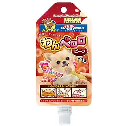 Ласощі для собак DoggyMan Creamy Chicken Puree вершкове пюре з куркою рідке 0.07кг