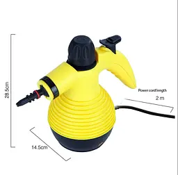 Ручна парова праска відпарювач з функцією пароочисника Steam Cleaner DF-A001 - мініатюра 8
