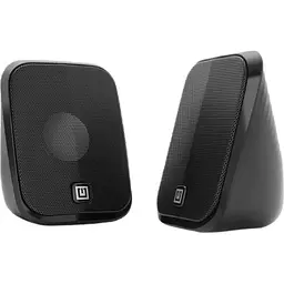 Колонки 2.0 S-25 Black, 2 x 3 Вт, USB, mini-jack 3.5 мм (EL121100022) REAL-EL teh0029026 - мініатюра 2