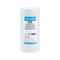 Картридж зі спіненого поліпропілену Ecosoft 4,5"x10" 5 мкм