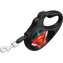 Повідець для собак WAUDOG R-leash "Супермен Лого" L до 50 кг 5 м (8126-1012-01) - мініатюра 2
