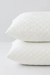 Комплект наволочок Аqua-stop Lux Ecotton 70х70 см 2 шт водонепроникний на блискавці білий (25385-1)