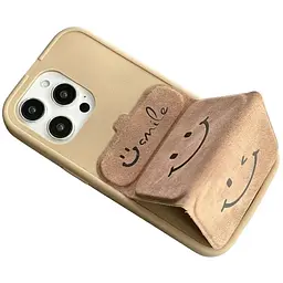 Чохол TPU Panel Stand для Apple iPhone 15 Pro (6.1") Soft Smile - мініатюра 2