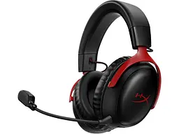 Навушники з мікрофоном HyperX Cloud III Wireless Black/Red (77Z46AA) - мініатюра 2
