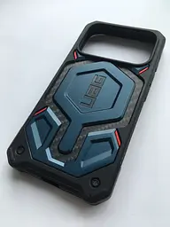 Чохол протиударний UAG Monarch Pro MagSafe для iPhone 17 Pro Carbon Fiber Mallard 114513115542 - мініатюра 7