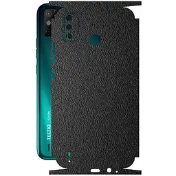 Защитная пленка StatusSKIN для Tecno Spark Go 2020 Корпус Винил Кожа черная