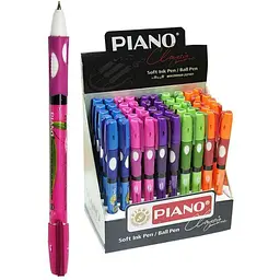Ручка масляна PIANO синій 0,7мм PT-251