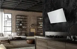 Витяжка Faber нахила 80 см 1169 м3г Ev8 Led Wh A80 білий - мініатюра 3