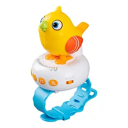 Птах, 9 см, повторюшка, браслет, музика, звук, свисток, акумулятор, USB-зарядка, 1801 (В асортименті)